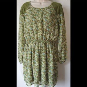 C Charming Charlie Dress Lined Elastic Waistline